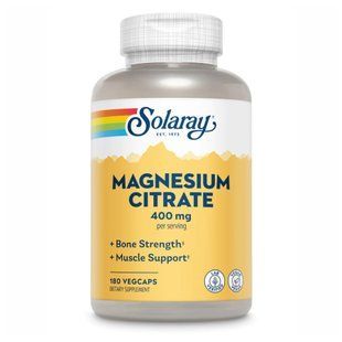 Magnesium Citrate 400mg - 180 vcaps 2022-10-1034 фото