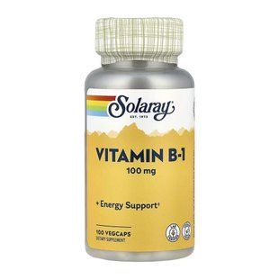 Vitamin B-1 100mg - 100 vcaps 2023-10-6421 фото