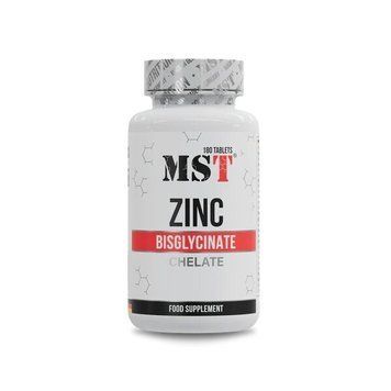 MST Nutrition Zinc Chelate Bisglycinate, 180 таблеток CN17230 фото