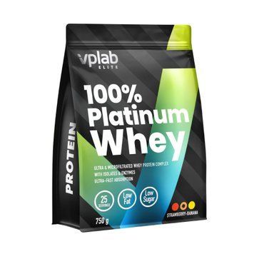 100% Platinum Whey - 750g Strawberry Banan 2023-10-4637 фото
