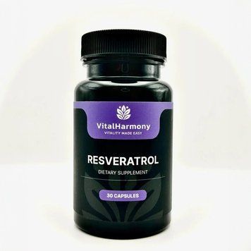 VitalHarmony Resveratrol 250 mg, 30 капсул CN16913 фото