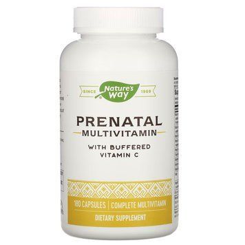 Nature's Way Prenatal MultiVitamin, 180 капсул CN10734 фото