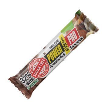 Power Pro Protein Bar 32% with Nut Sugar Free, 60 грам CN2863 фото