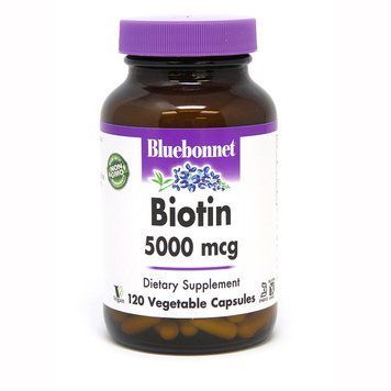 Bluebonnet Nutrition Biotin 5000 mg, 120 вегакапсул D505F2370030 фото