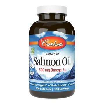 Carlson Labs Salmon Oil, 300 капсул CN7462 фото