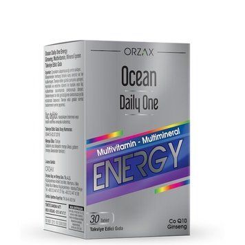 Orzax Ocean Daily One Energy, 30 таблеток CN16297 фото