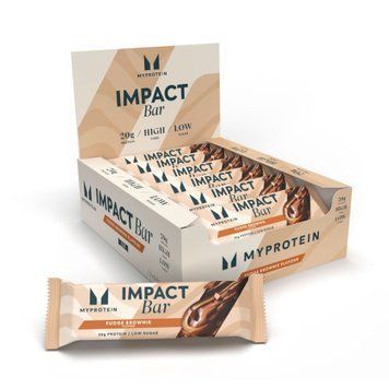 Impact Bar - 12x64g Fudge Brownie 2022-09-0050 фото