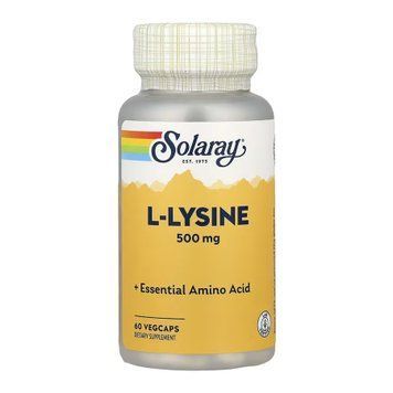 L-Lysine 500mg - 60 vcaps 2023-10-6753 фото