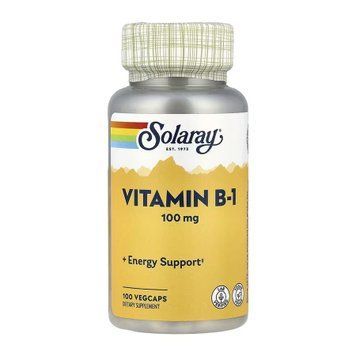 Vitamin B-1 100mg - 100 vcaps 2023-10-6421 фото