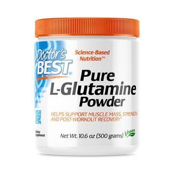Doctor's Best Pure L-Glutamine Powder, 300 грамм CN7819 фото