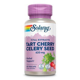 Tart Cherry & Celery Seed 620mg - 60 caps 2023-10-5693 фото