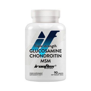 IronFlex Glucosamine Chondroitin MSM Triple Strenght, 90 таблеток CN17091 фото