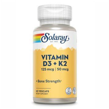 Vitamin D-3 & K-2 - 60 vcaps 2022-10-1035 фото