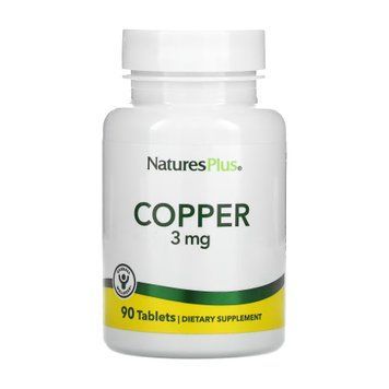 Copper 3 mg - 90 tabs 2023-10-2362 фото