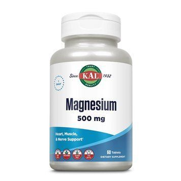 KAL Magnesium 500 mg, 60 таблеток CN16077 фото
