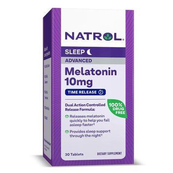 Natrol Melatonin 10 mg, 30 таблеток CN14525 фото