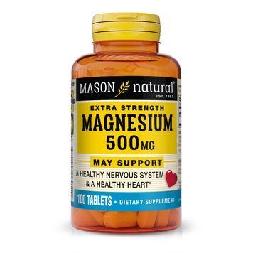 Mason Natural Magnesium 500 mg, 100 таблеток CN10950 фото