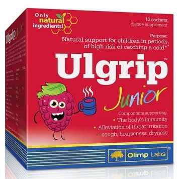 Olimp Sport Nutrition Ulgrip Junior, 10*6,5 грамм - Малина CN14568-1 фото