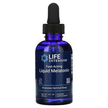 Life Extension Fast-Acting Liquid Melatonin, 59 мл - Ваниль-цитрус CN7959-1 фото