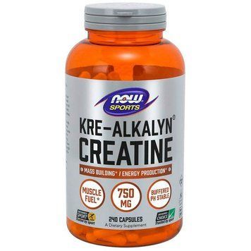 NOW Kre-Alkalyn Creatine, 240 капсул CN705 фото