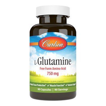 Carlson Labs L-Glutamine 750 mg, 90 капсул CN8271 фото