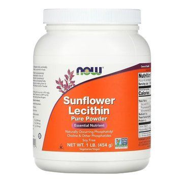 NOW Sunflower Lecithin, 454 грам CN11786 фото