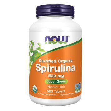 Spirulina 500mg - 500 tabs 2022-10-0688 фото