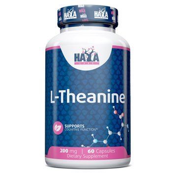 Haya Labs L-Theanine 200 mg, 60 капсул CN12039 фото