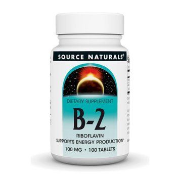 Vitamin B-2 100 mg - 100 tabs 2023-10-6134 фото