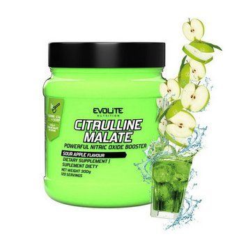 Evolite Nutrition Citrulline Malate, 300 грамм - Кислое яблоко CN14824-4 фото