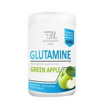 Bodyperson Labs Glutamine, 500 грамм - Зеленое яблоко CN10733-3 фото