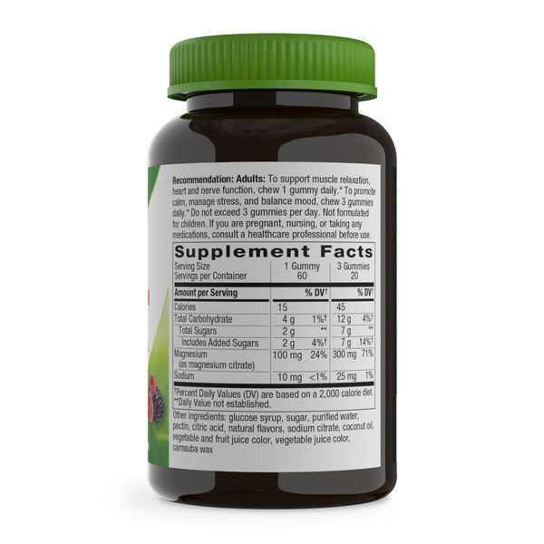 Magnesium Gummy - 60 gummies 2023-10-6427 фото