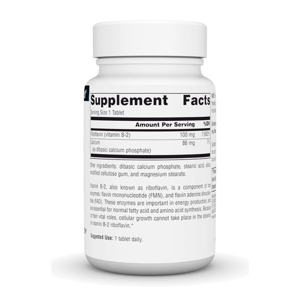 Vitamin B-2 100 mg - 100 tabs 2023-10-6134 фото