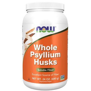 NOW Whole Psyllium Husks, 680 грамм CN7930 фото