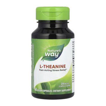 L-Theanine - 60 vcaps 2023-10-6428 фото
