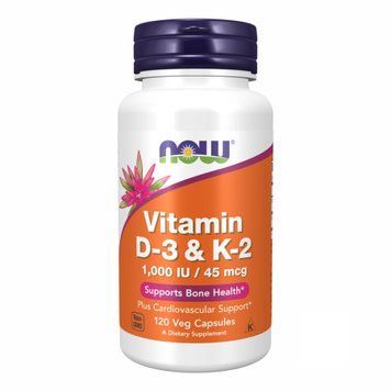 VIT D-3 & K2 1000 IU - 120 vcaps 100-52-9428809-20 фото