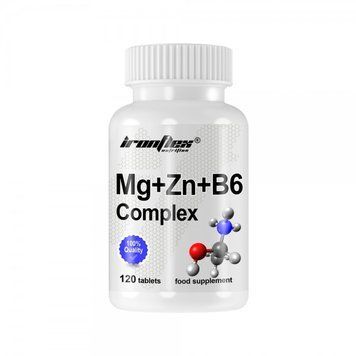 IronFlex Mg+Zn+B6, 120 таблеток CN9965 фото